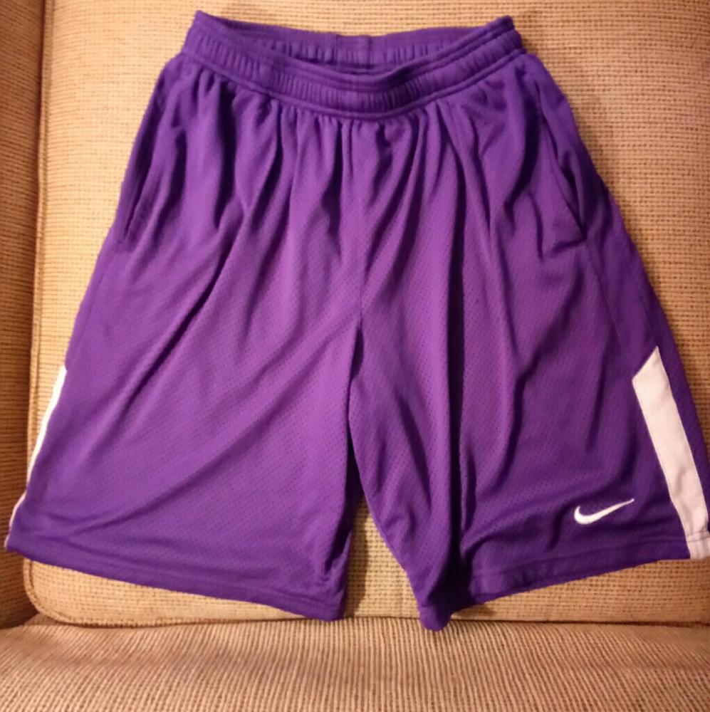 Nike purple shorts