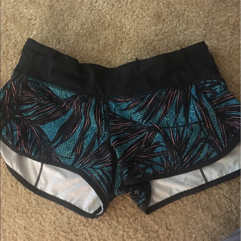 Lululemon speed shorts