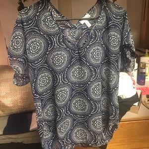 Patterned blouse