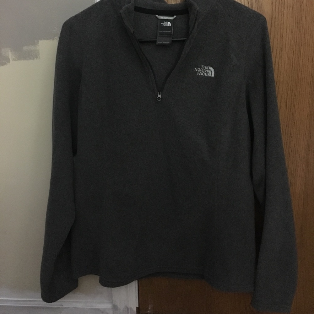 North face quarter zip fleece new without tags