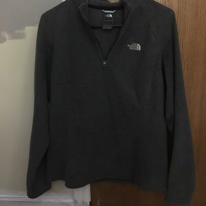 North face quarter zip fleece new without tags