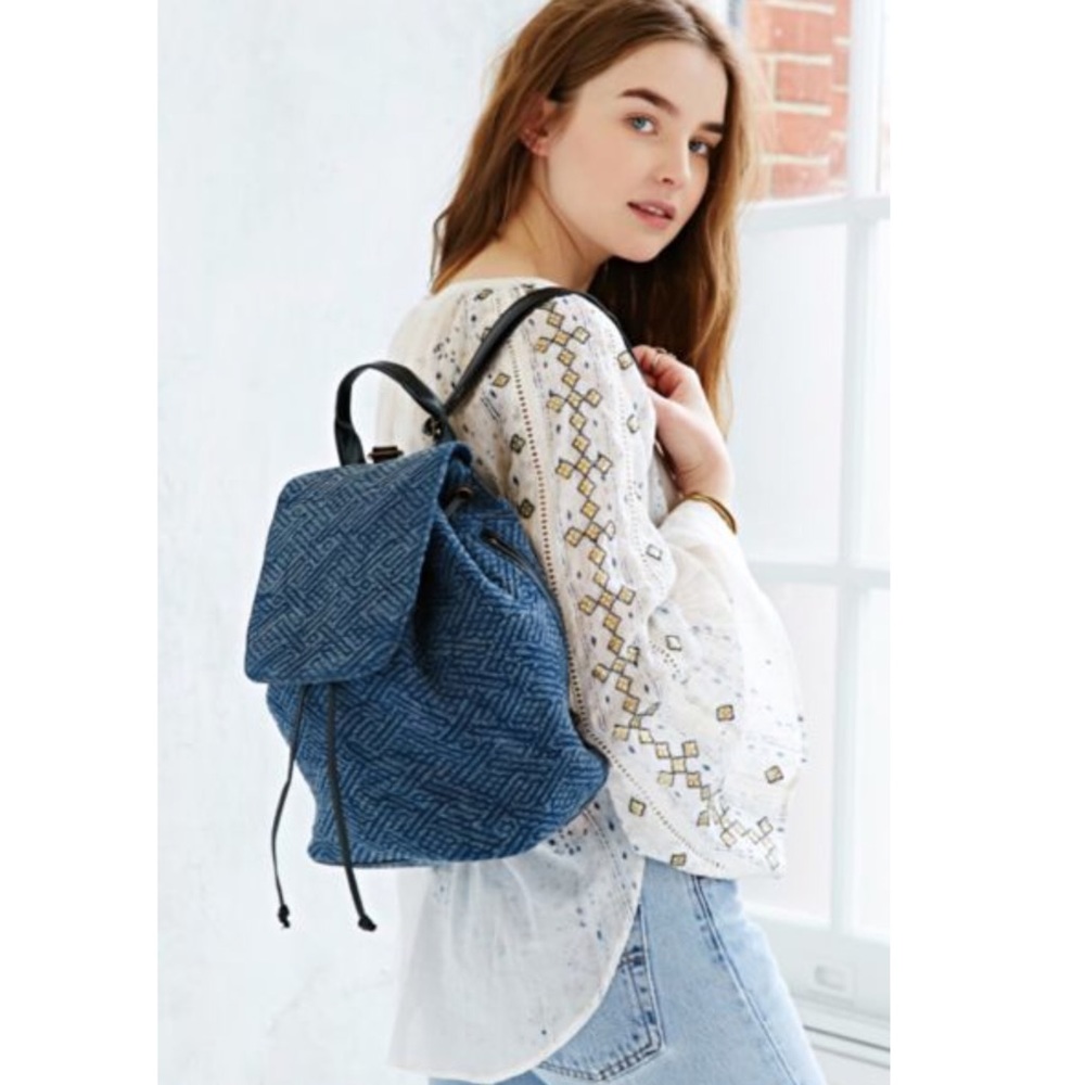 Urban Outfitters Ecote Blue Backpack
