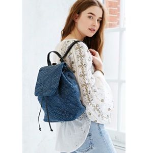 Urban Outfitters Ecote Blue Backpack