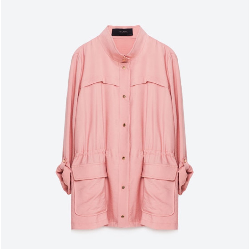 Zara Pink Coat