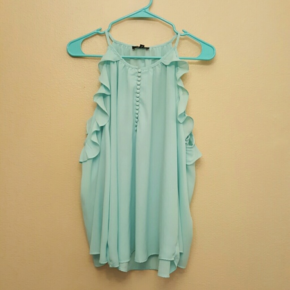 Baby blue blouse - Picture 1 of 2