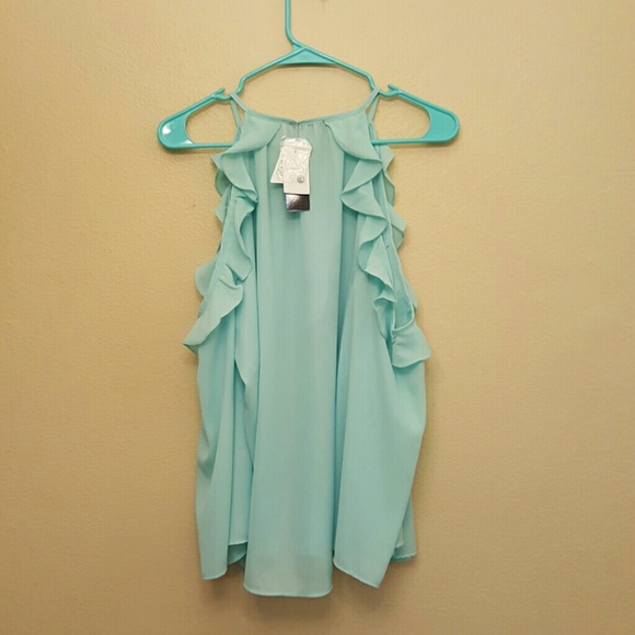 Baby blue blouse - Picture 2 of 2