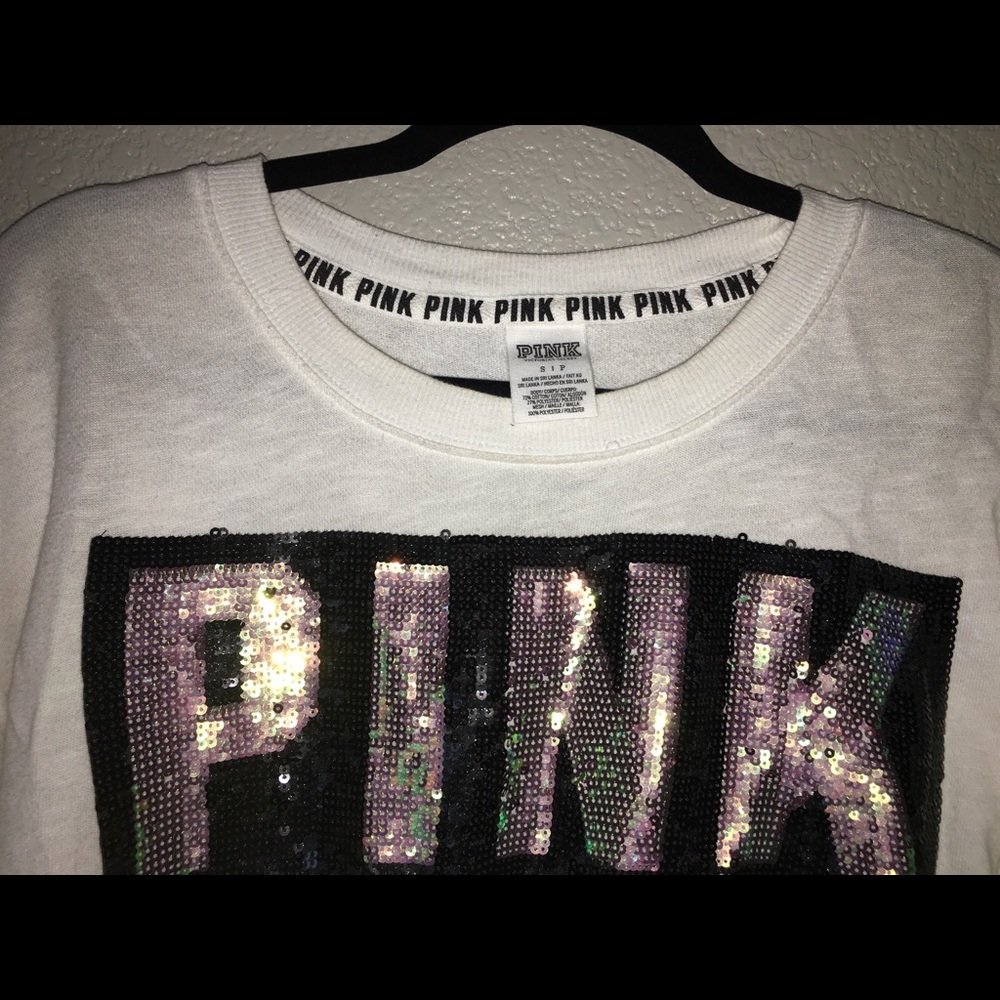 Sparkly sweater PINK VS💓