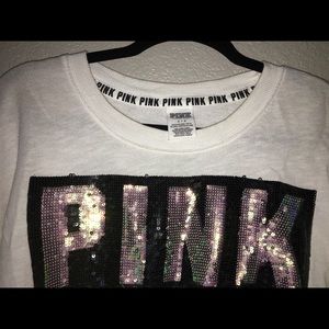 Sparkly sweater PINK VS💓