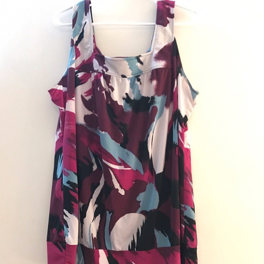 EUC 2x "paint splash" club top tank