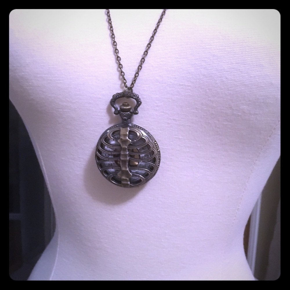 Long Ribcage Necklace