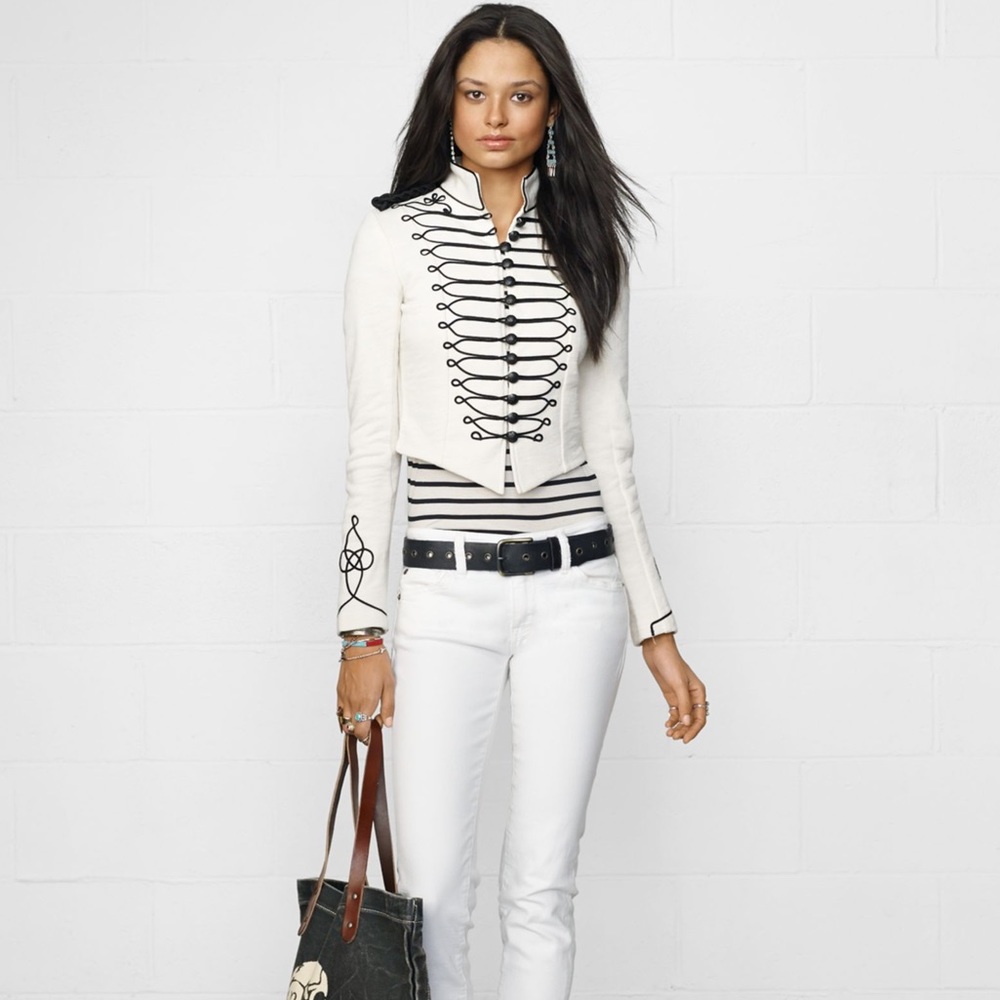 Ralph Lauren Cropped Military Jacket