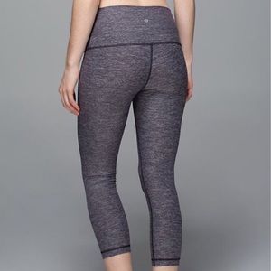 Lululemon Roll Down Wunder Under Crops