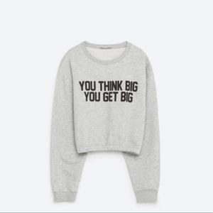 Zara Cropped Sweater