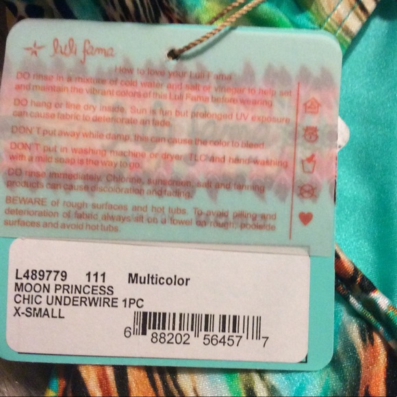 Luli Fama moon princess one piece NWT - Picture 6 of 8