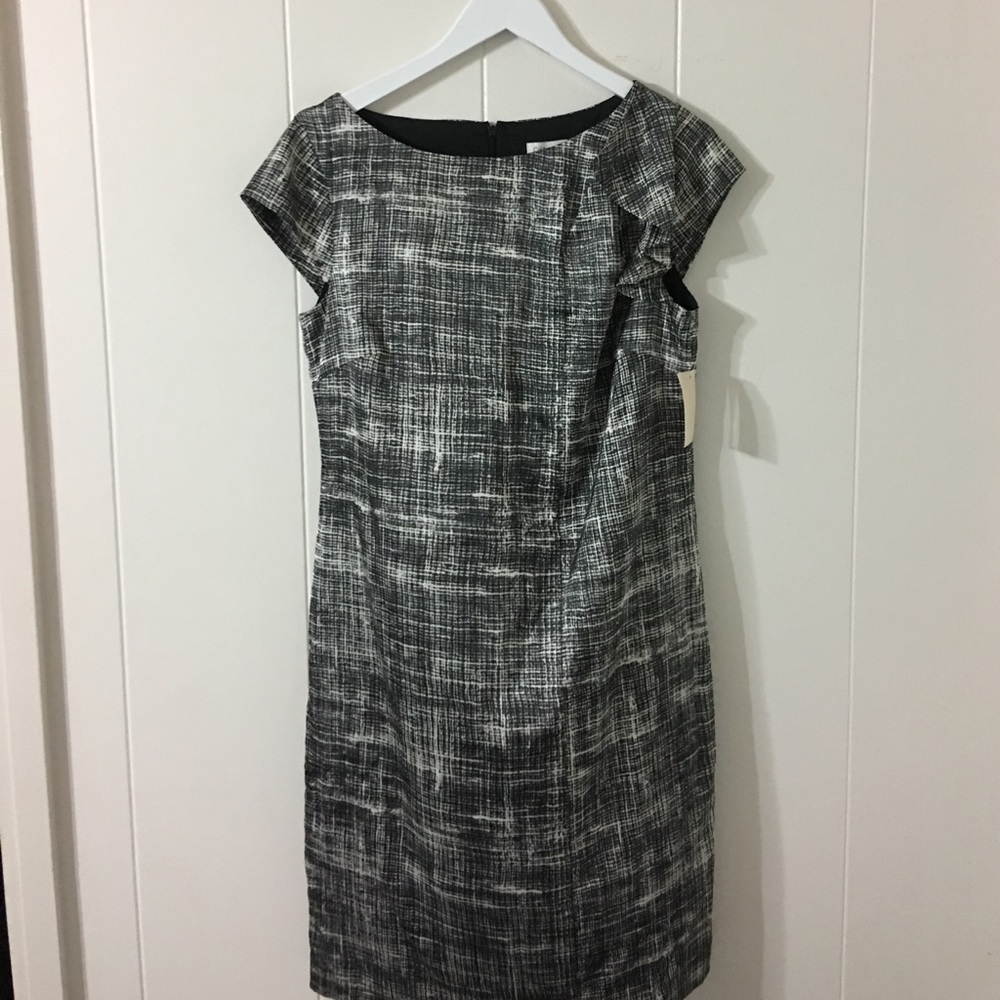 Black and Whit Coldwater Creek Dress