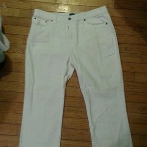 Ralph Lauren Jeans. White.