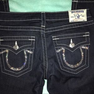 TRUE RELIGION SWAROVSKI CRYSTAL JEAN✨✨✨