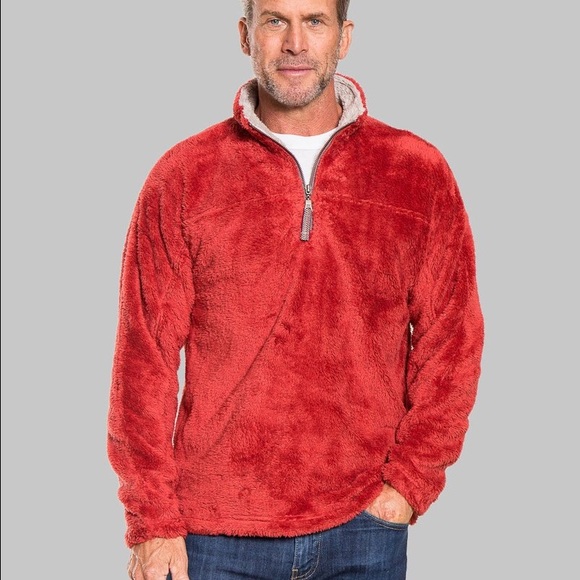 true grit double plush pullover