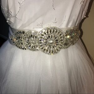 Custom bridal belt -the perfect touch for your day