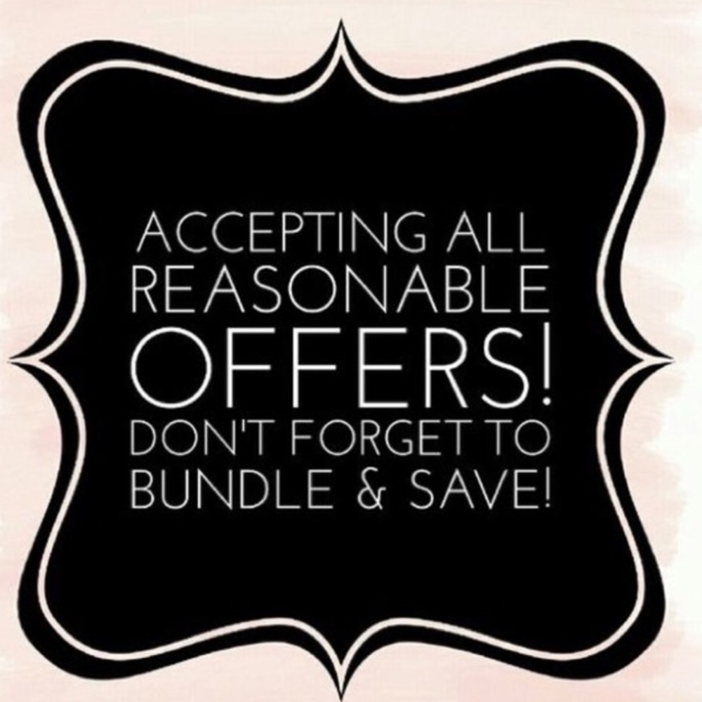 Always open to offers and bundles!
