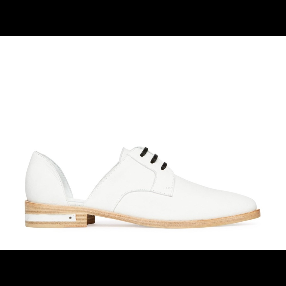 Freda Salvador - Wit D'orsay Oxford [BRAND NEW]