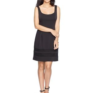 Lauren Ralph Lauren Black Neoprene Dress