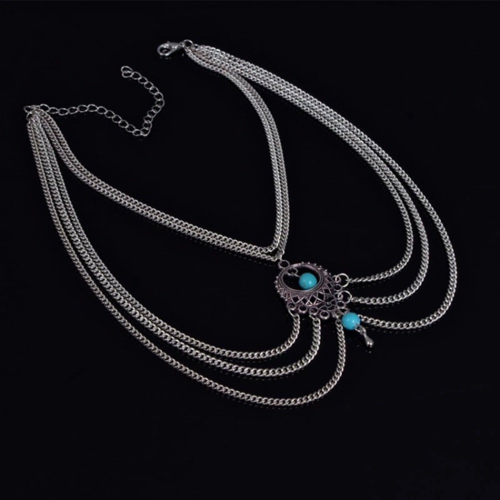IN STOCK  Boho Foot Chain Anklet - Picture 4 of 4