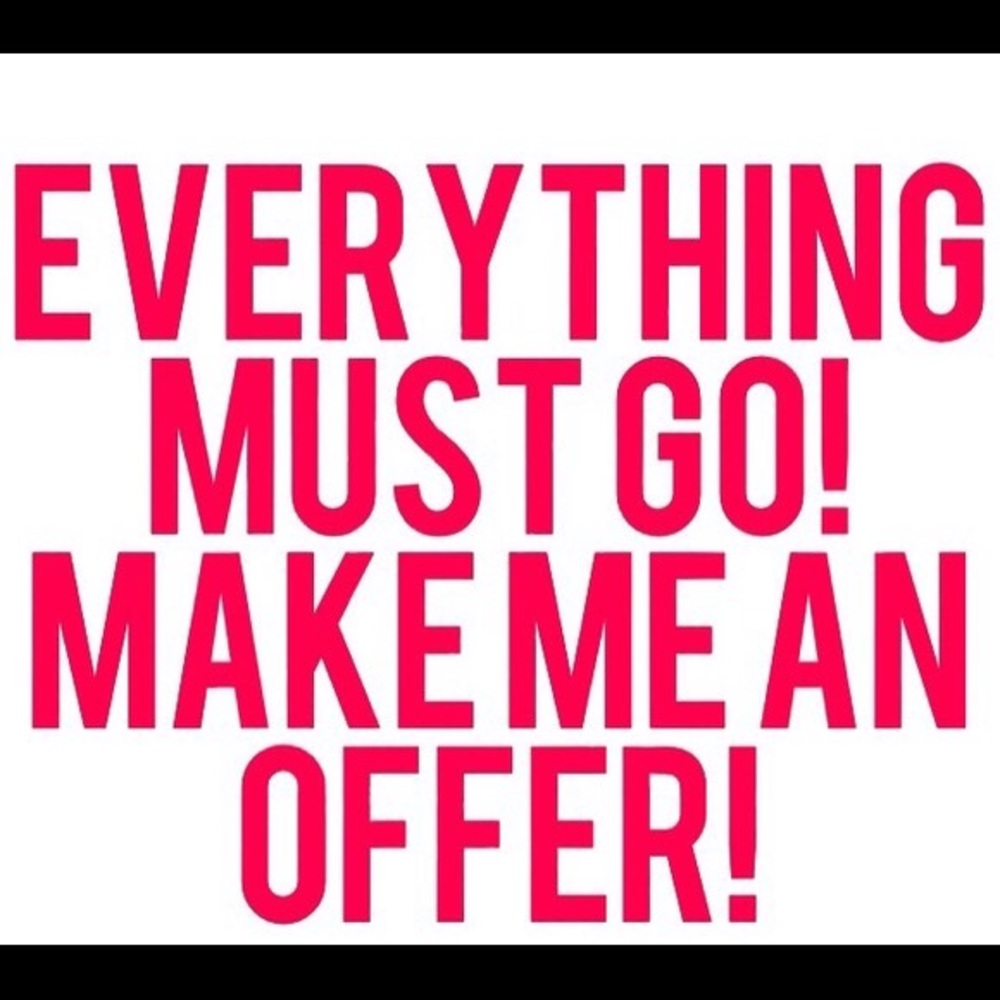 Love the item but not the price? Make me an offer!