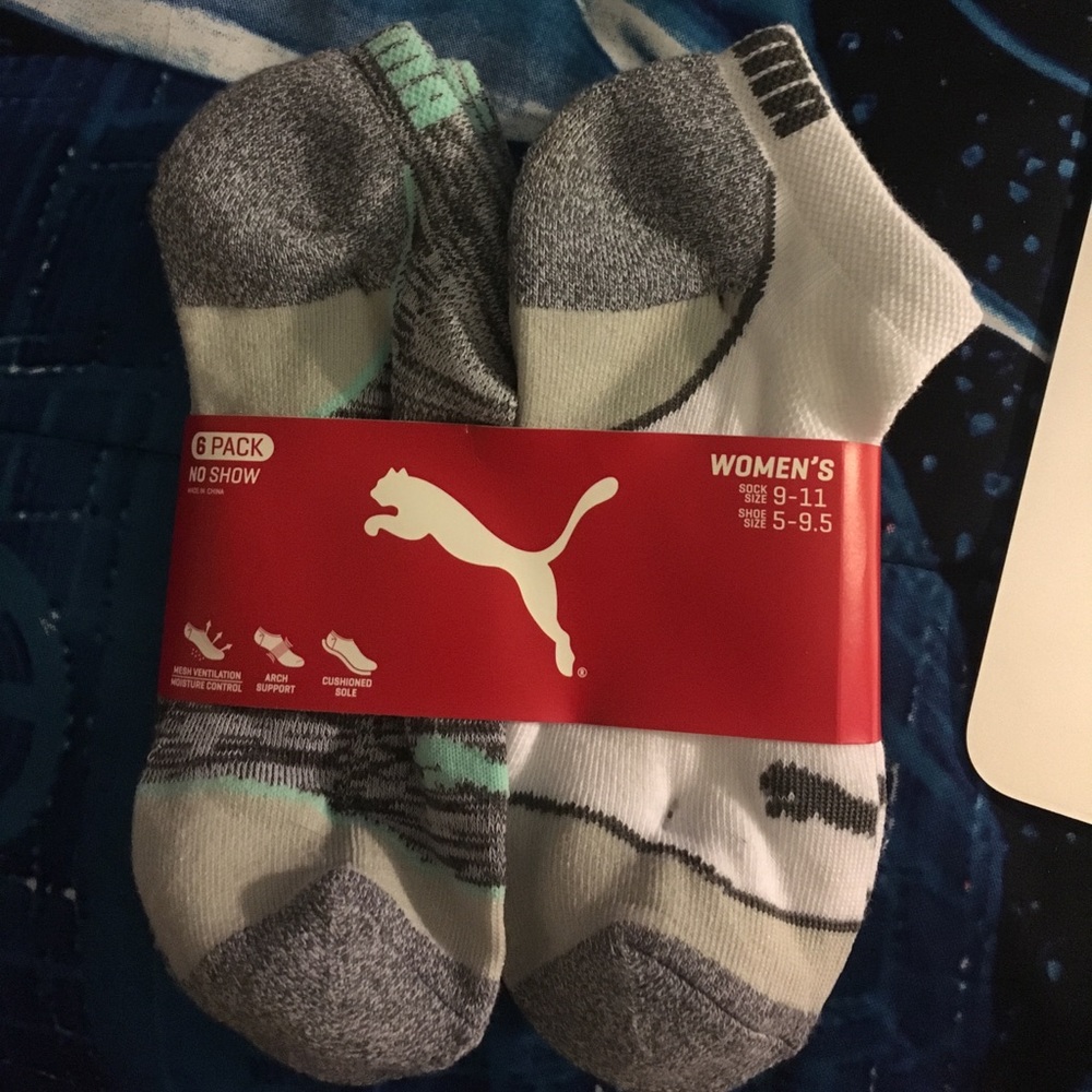 No show puma socks