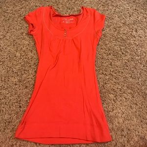Coral Aeropostale t shirt