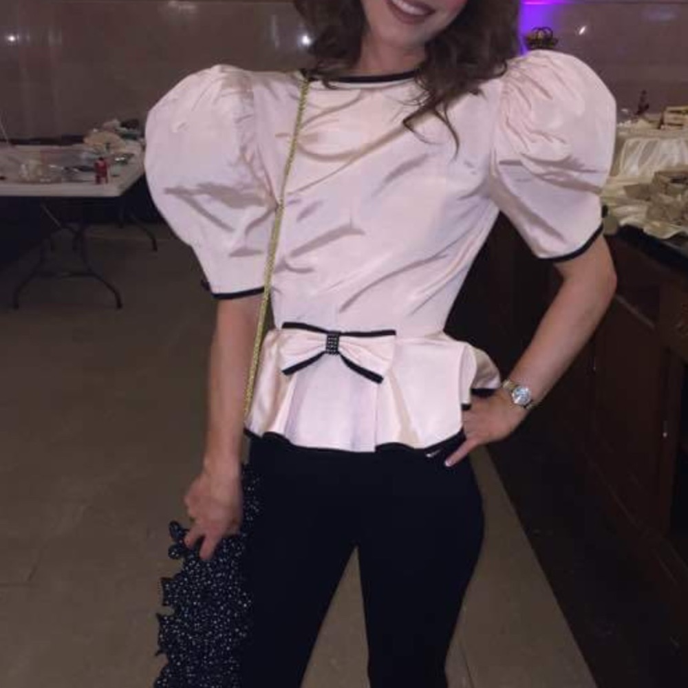 Blush colored top