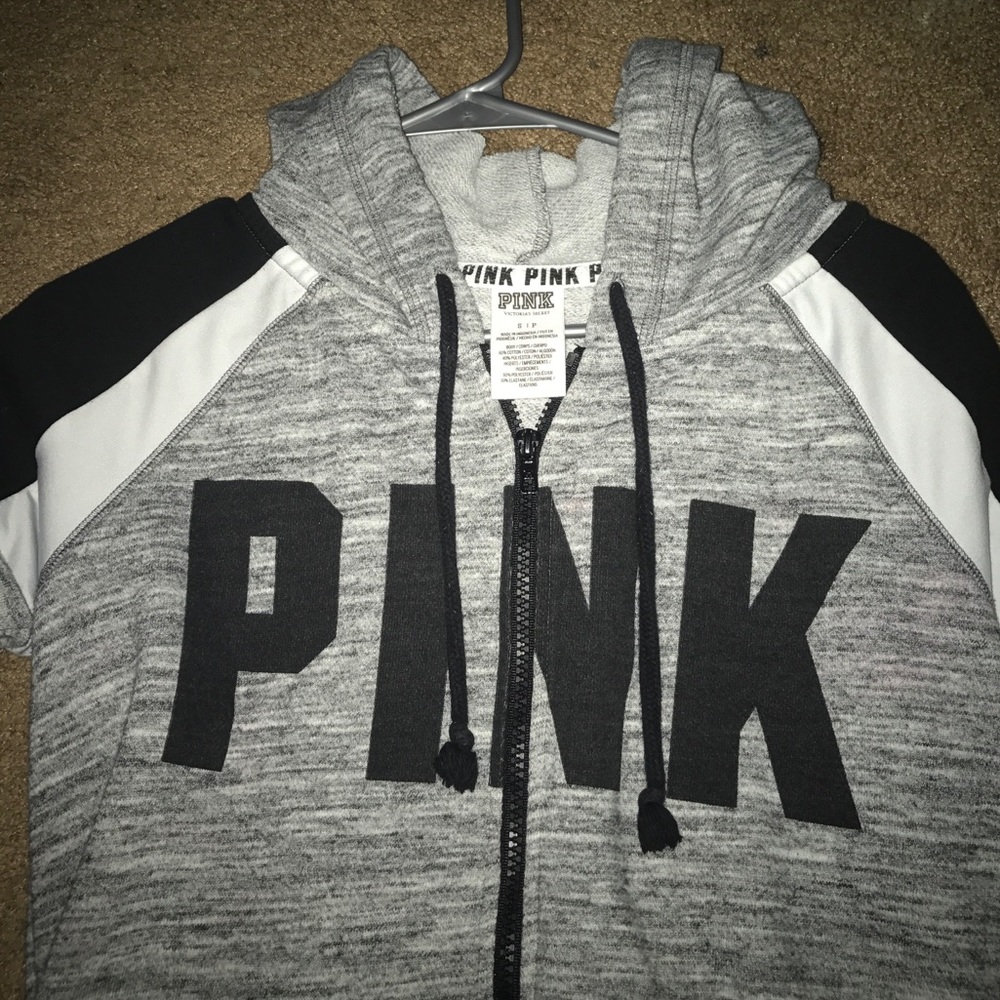 vs pink full zip