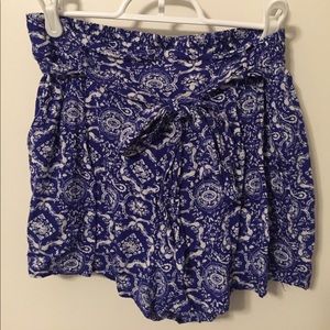 Francesca's Patterned Soft Shorts