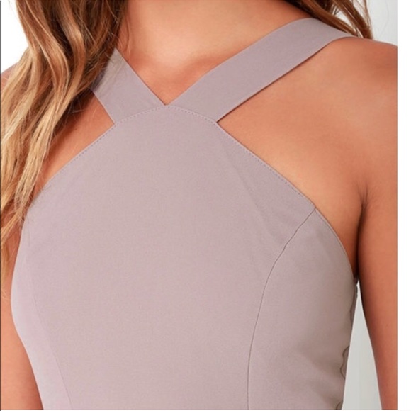 Lulus taupe dress - Picture 3 of 3