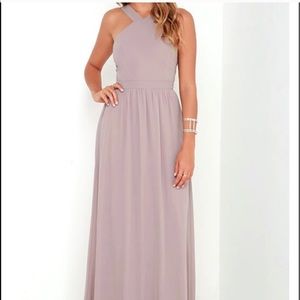 Lulus taupe dress