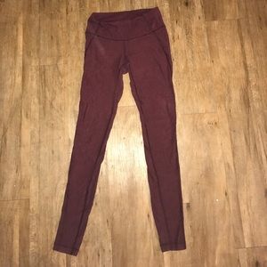 Lulu Lemon Wunder Under Leggings