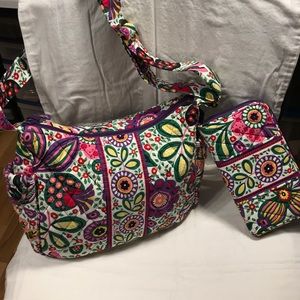 Authentic Vera Bradley On the Go purse
