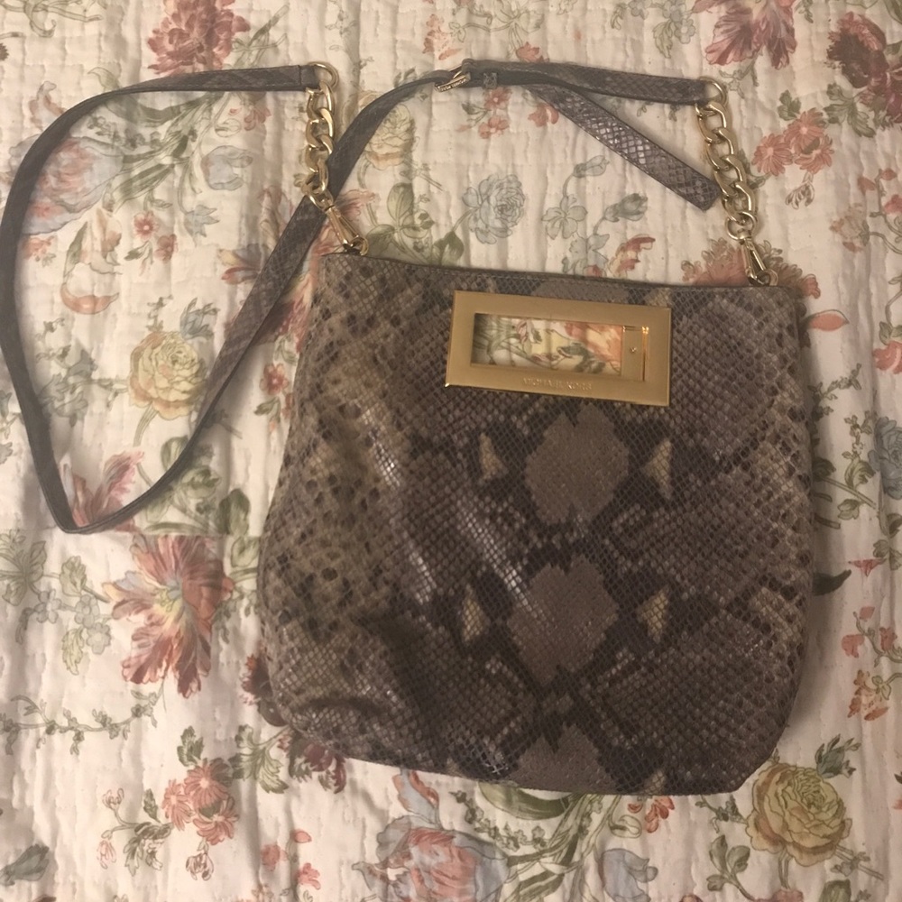 Michael Kors / Python /Clutch/Crossbody Bag