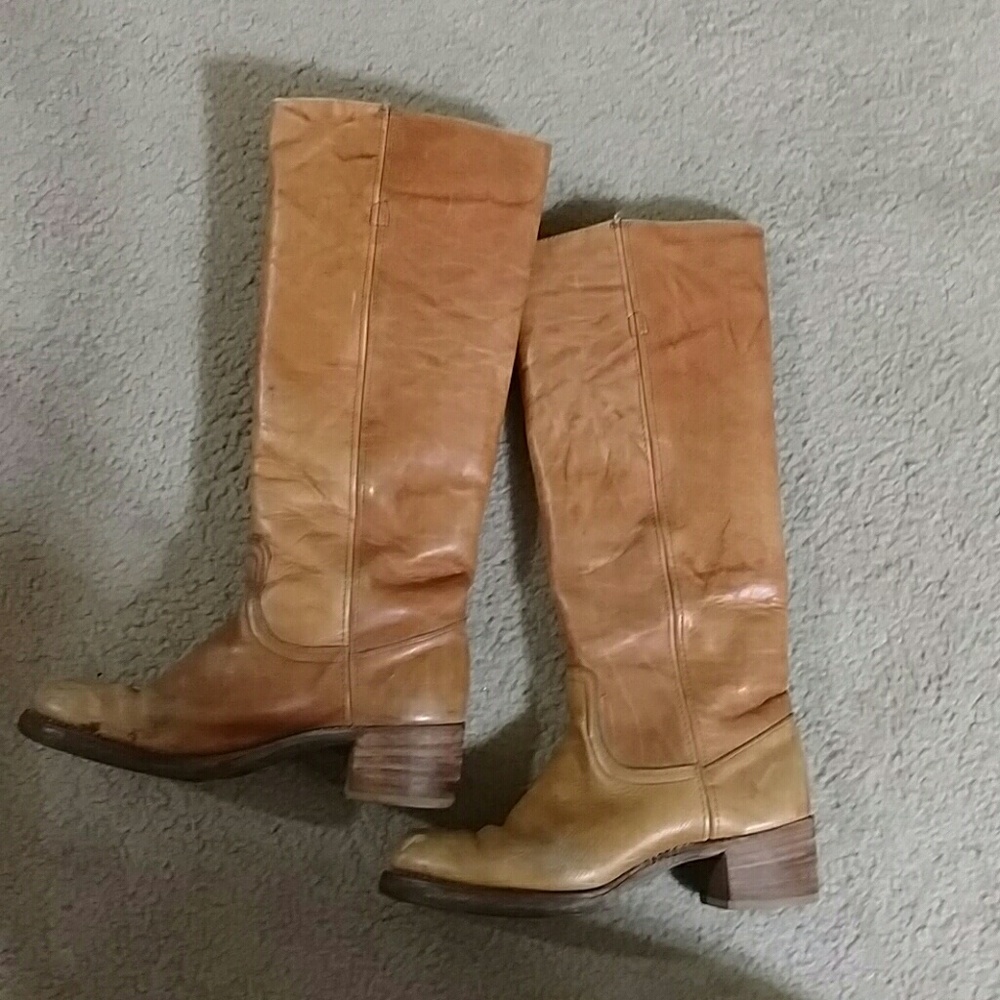 Vintage frye campus boots