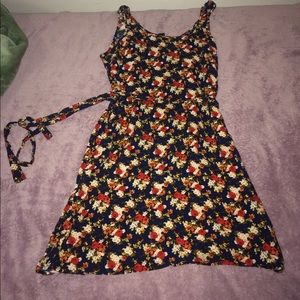 Short floral dress
