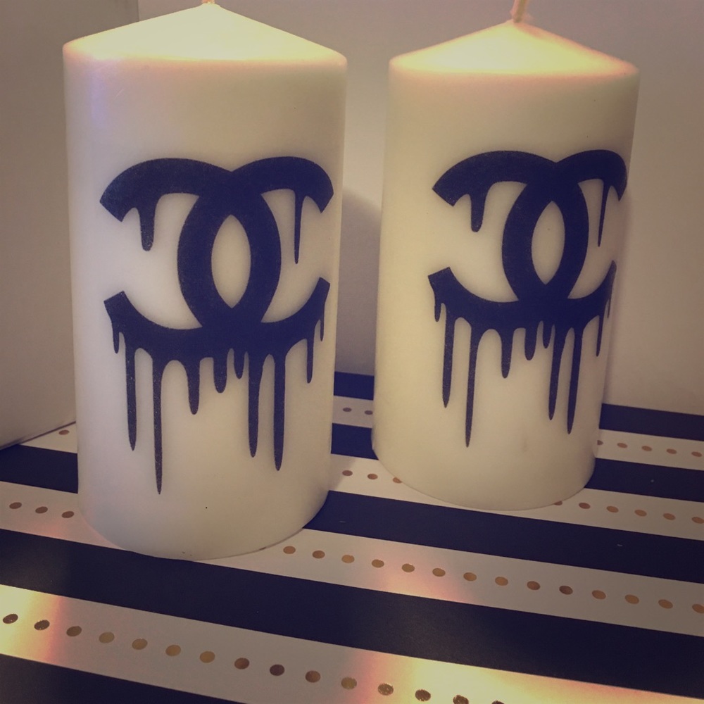 Cute candles. (Not made by Chanel) custom