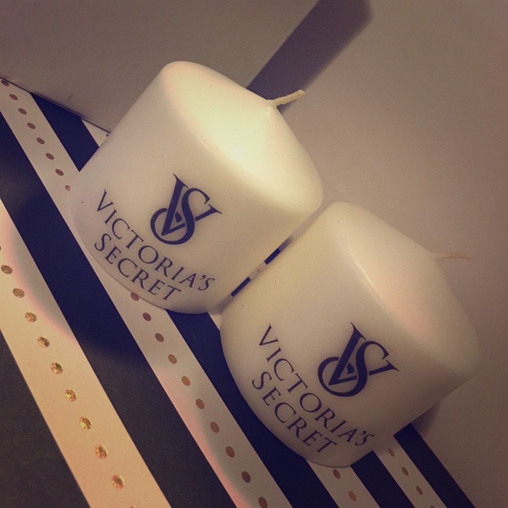 Small pillar candles