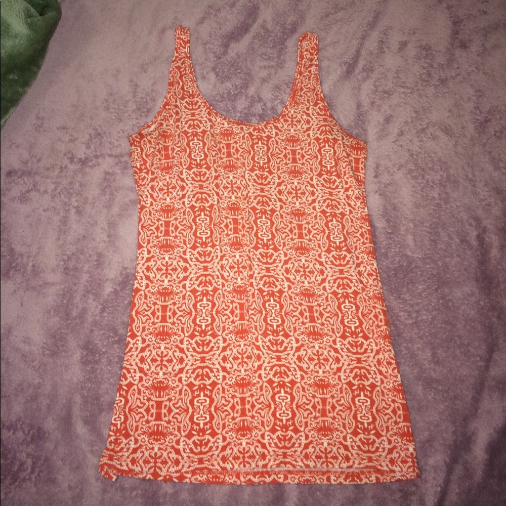 Orange top/tank top
