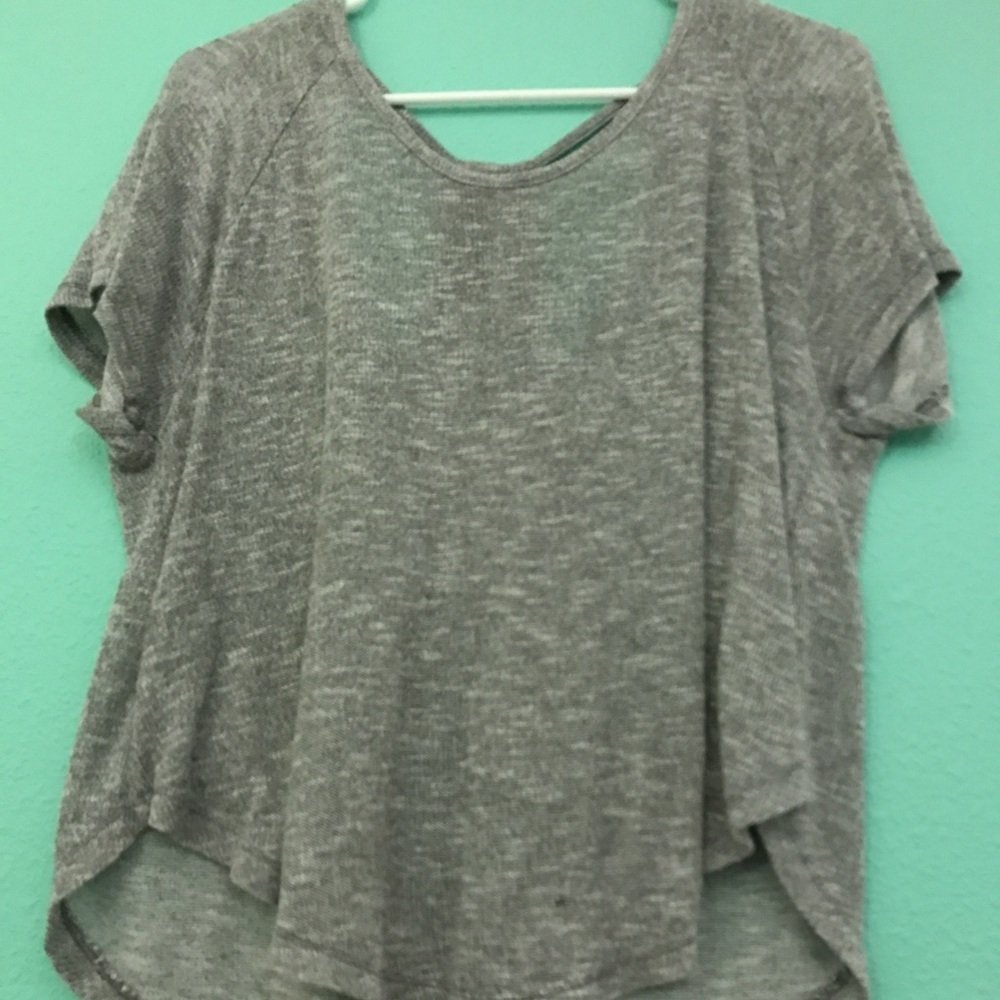 light grey aeropostale top