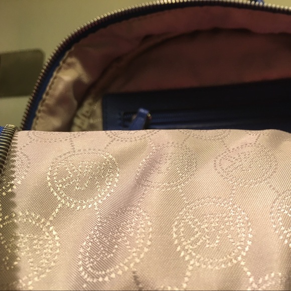 ELECTRIC BLUE MICHAEL KORS SMALL BACKPACK PURSR main image 4