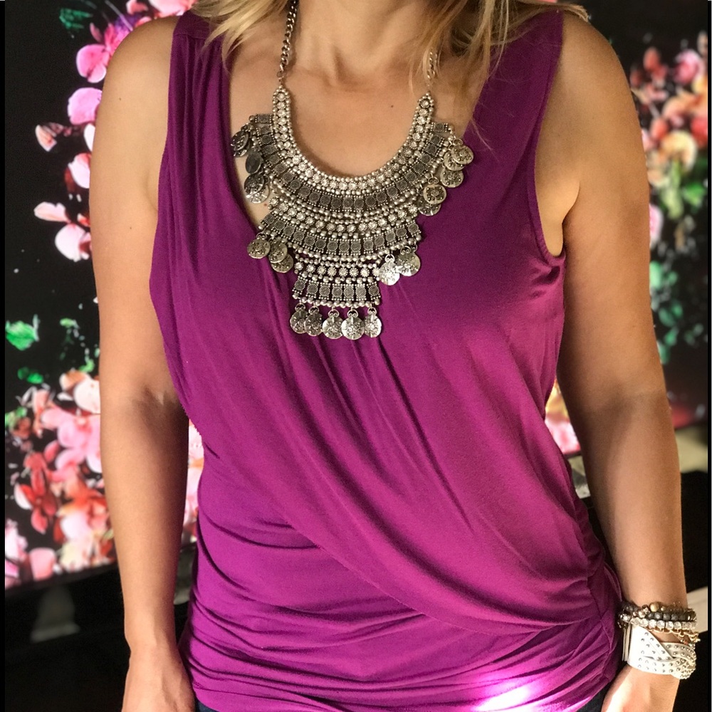 Cynthia Rowley women sleeveless top!