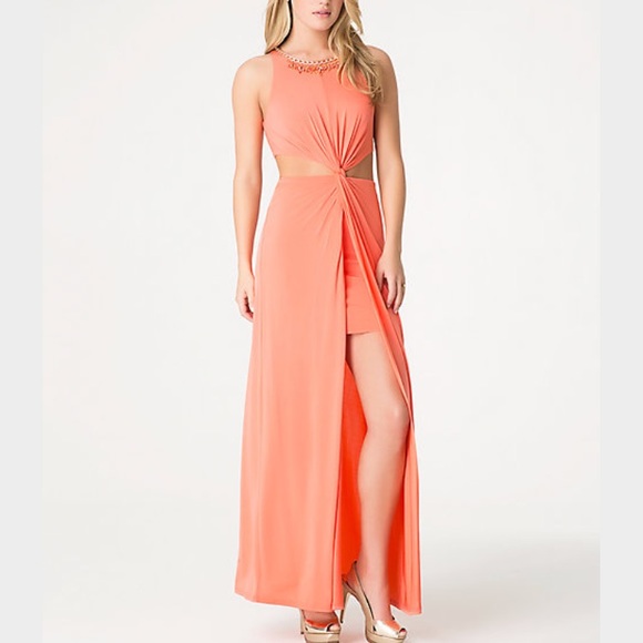 💕 Bebe Maxi Twist Dress. NWT Offers Welcomed ❤️ - Picture 2 of 8