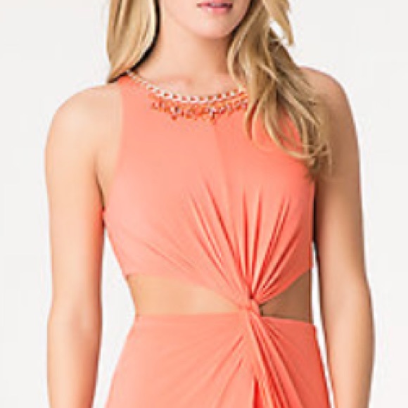 💕 Bebe Maxi Twist Dress. NWT Offers Welcomed ❤️ - Picture 3 of 8