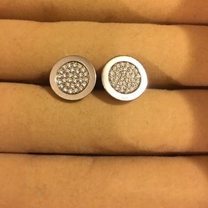 Michael Kors Silver Earrings