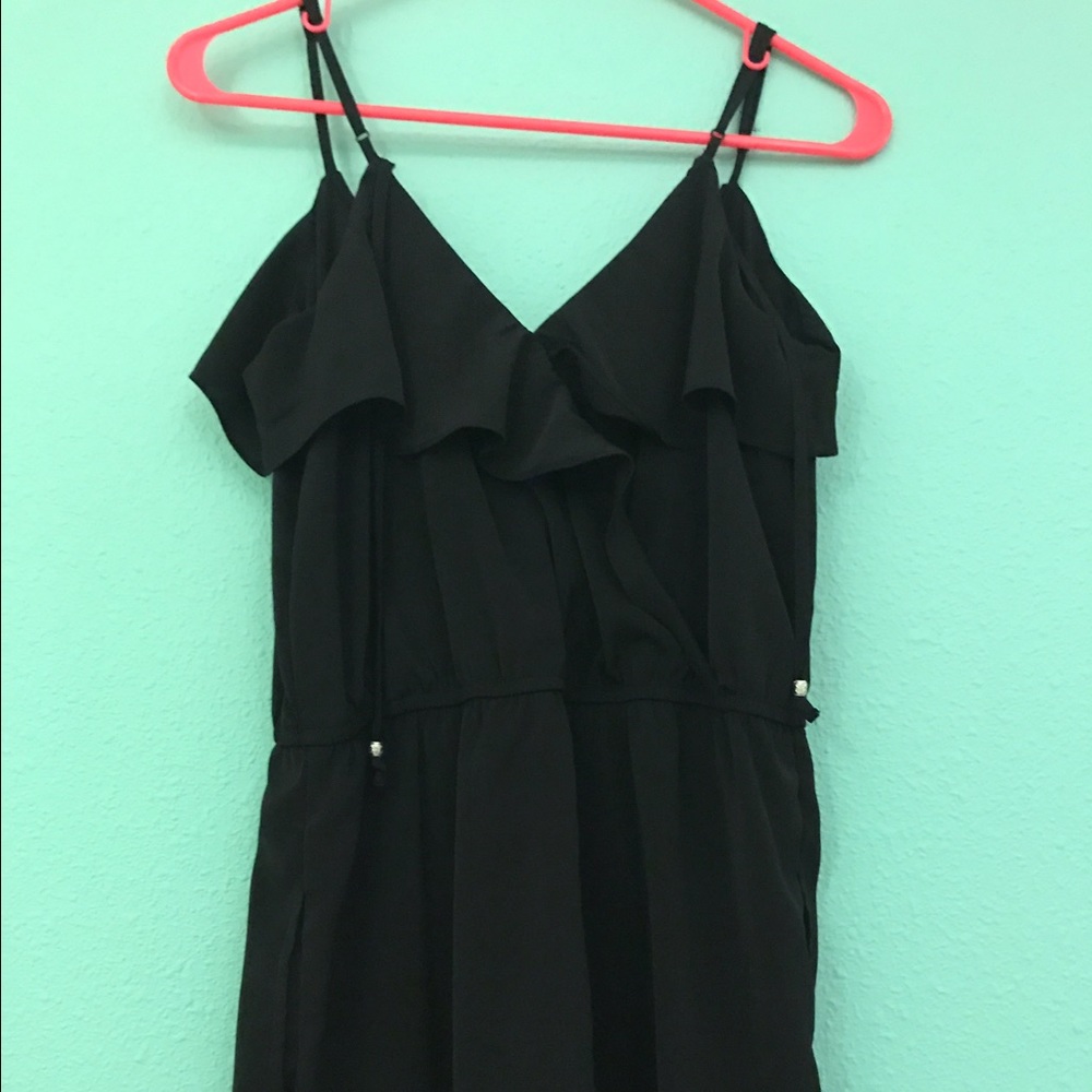 super cute black romper